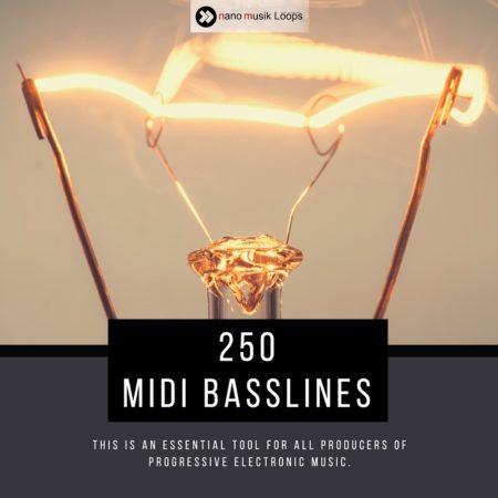 250 MIDI Basslines