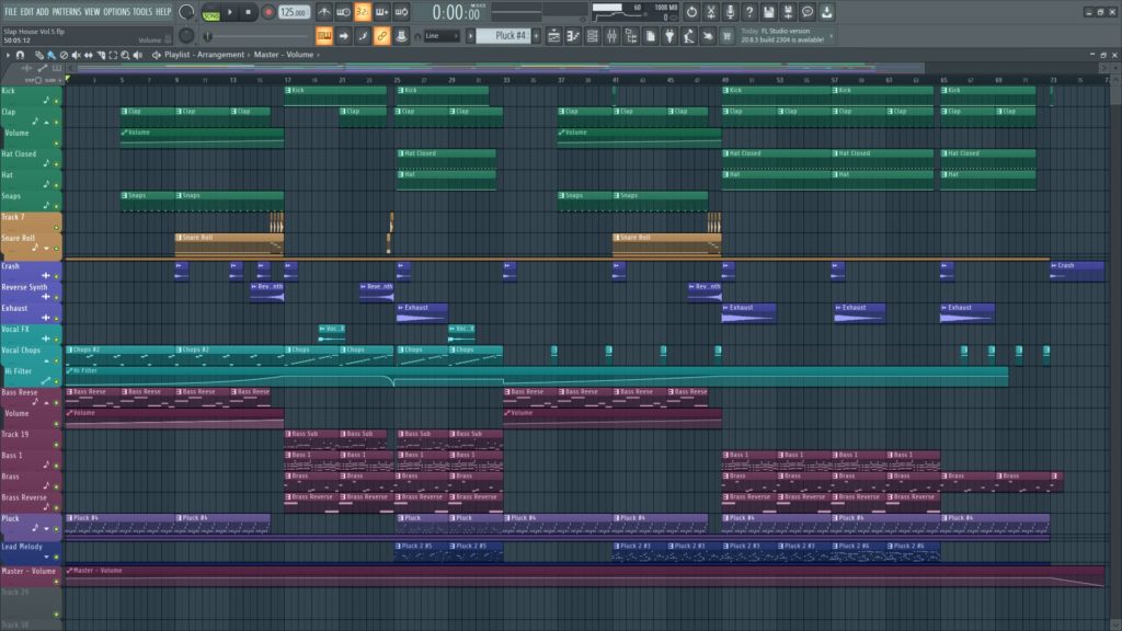 KWONE - Slap House Vol.2 [FL Studio Template] screenshot