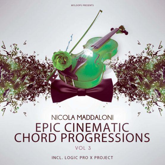 Nicola Maddaloni Epic Cinematic Chord Progressions Vol 3 (Inc Logic Pro X Demo Project)