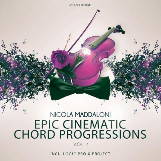 Nicola Maddaloni Epic Cinematic Chord Progressions Vol 4 (Inc Logic Pro X Demo Project)