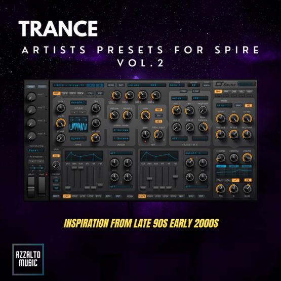 Trance Artists Presets For Spire By Sunset Vol.2