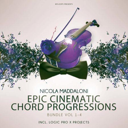 Nicola Maddaloni Epic Cinematic Chord Progressions Bundle Vol 1-4