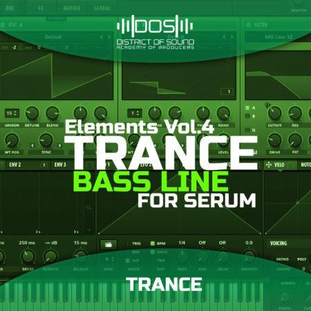 Elements Trance Bass Line For Serum Vol.4