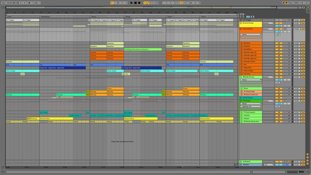 Future Bass Ableton Live Template ( On Melody)