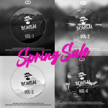 Bonsai Musiké - Spring Sale 33 Tracks Midi + Ableton Proyects