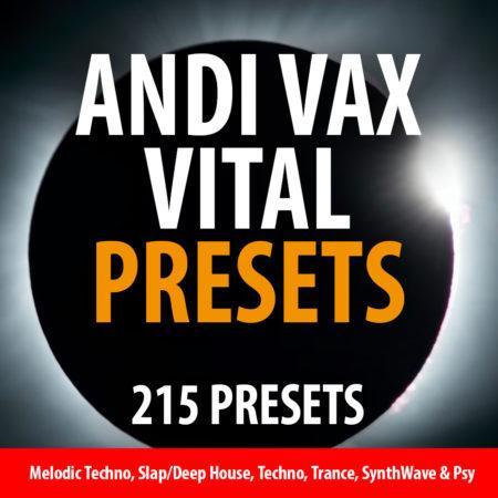 Andi Vax VITAL Bank - 215 Presets