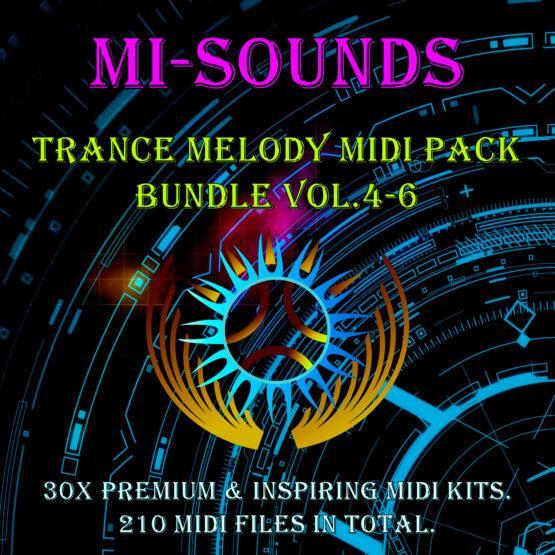 Mi-Sounds - Trance Melody Midi Pack Bundle Vol.4-6