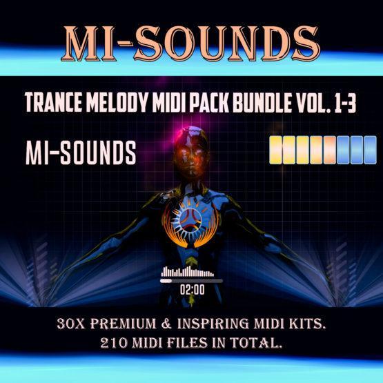 Mi-Sounds - Trance Melody Midi Pack Bundle Vol.1-3