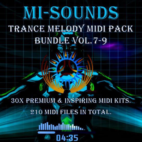 Mi-Sounds - Trance Melody Midi Pack Bundle Vol.7-9