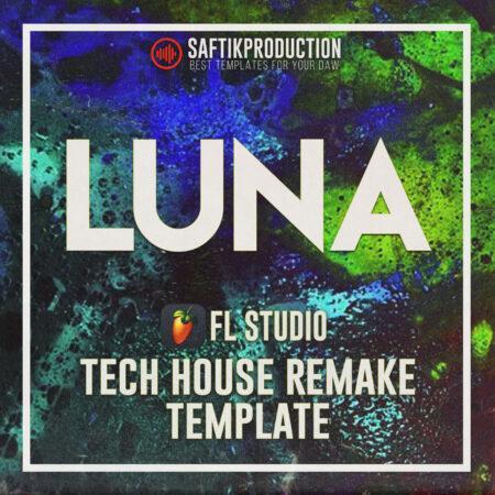 Luna - Tech House FL Studio Template Remake (KC Lights - Luna)