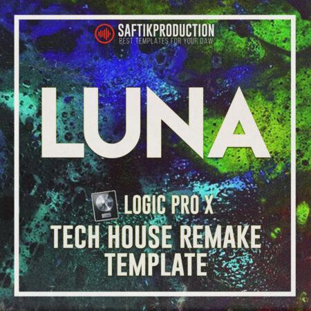 Luna - Tech House Logic Pro X Template Remake (KC Lights - Luna)