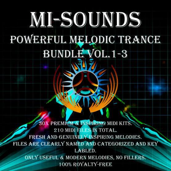 MI-Sounds - Powerful Melodic Trance Bundle Vol.1-3
