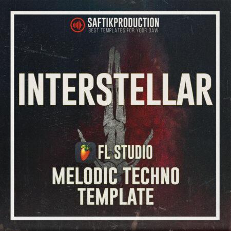 Interstellar Melodic Techno Template for FL Studio