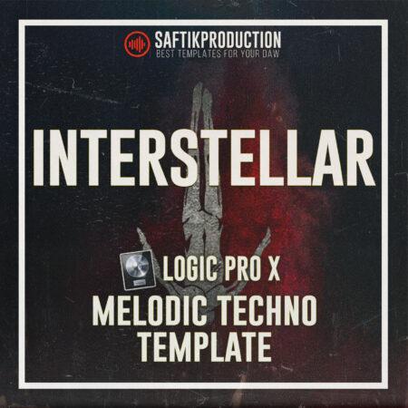 Interstellar Melodic Techno Template for Logic Pro X