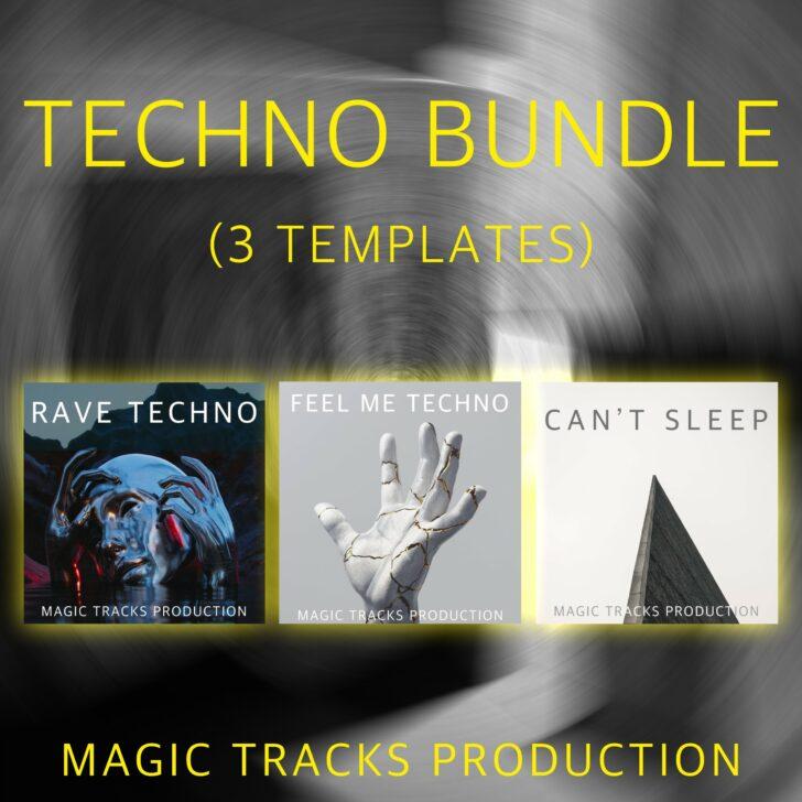 Techno Bundle (3 Ableton Live Templates+Mastering)