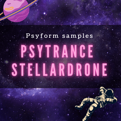 Psytrance Cubase Template: Stellardrone project