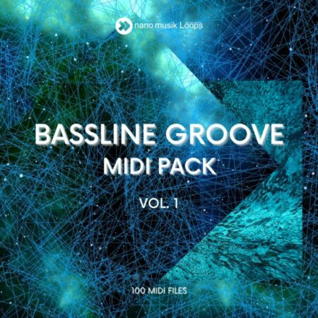 Bassline Groove MIDI Pack Vol 1