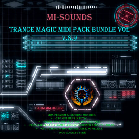 MI-Sounds - Trance Magic Midi Pack Bundle Vol 7.8.9