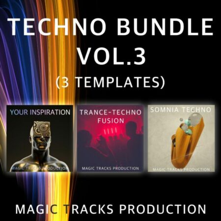Techno Bundle Vol.3 (3 Ableton Live Templates+Mastering)